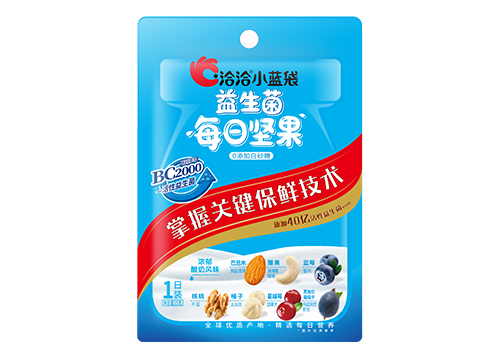 果博官网小蓝袋益生菌每日坚果
